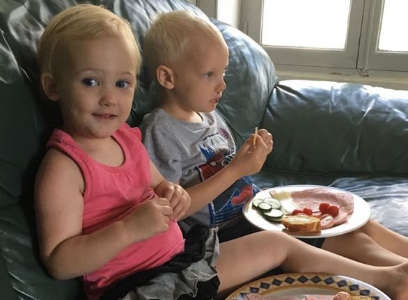 If they had their way they would happily just eat cheese and tomatoes.