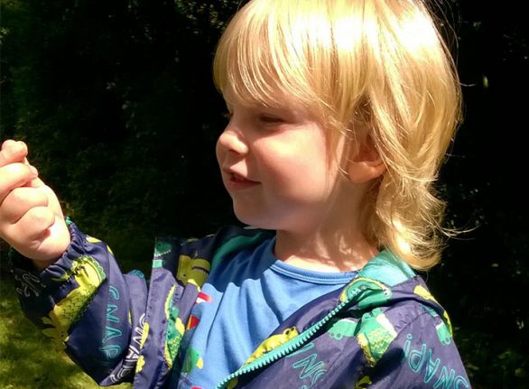 He's been bought up growing produce and knows all about what wild food is safe to eat.
